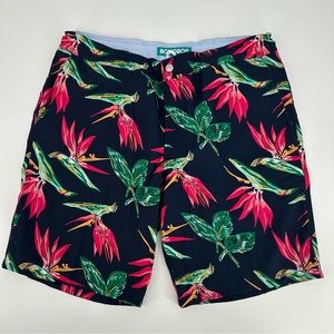 Bonobos Birds of Paradise Swim Trunks Mens Size 34